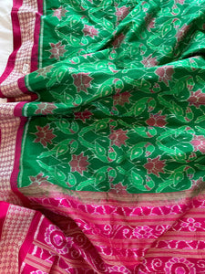 Ikkat Silk Saree - Heritage Handloom Edition