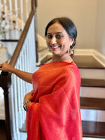 Load image into Gallery viewer, Banarasi Silk Saree 3
