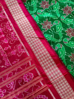 Load image into Gallery viewer, Ikkat Silk Saree - Heritage Handloom Edition
