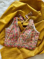 Load image into Gallery viewer, Matka Silk Saree + Designer Blouse Combo Offer
