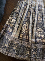 Load image into Gallery viewer, Diva Mirror Silk Lehenga Skirt Set 5

