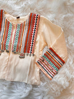 Load image into Gallery viewer, Embroidered Jacket - Ivory
