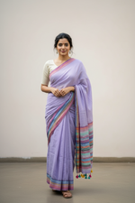 Load image into Gallery viewer, Bengal Handloom Mul Cotton Saree
