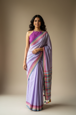 Load image into Gallery viewer, Bengal Handloom Mul Cotton Saree
