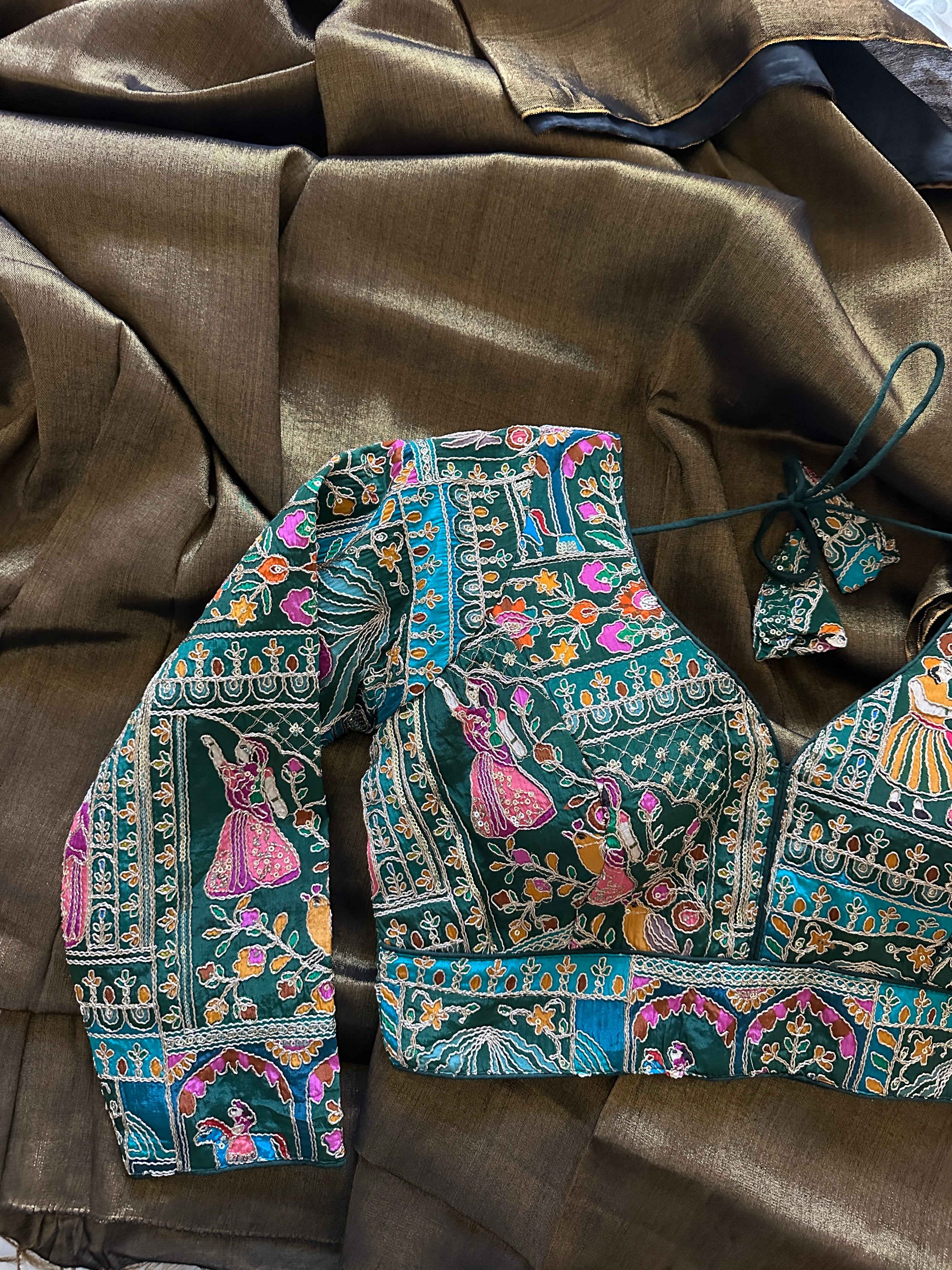 Maharani Designer Embroidery Blouse 1