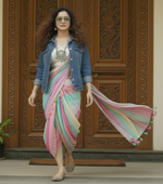 Load image into Gallery viewer, Bengal Handloom Mul Cotton Saree

