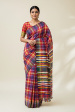 Load image into Gallery viewer, Cotton Wovens - Heritage Bhujodi Saree
