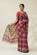 Load image into Gallery viewer, Cotton Wovens - Heritage Bhujodi Saree
