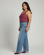 Load image into Gallery viewer, Plain Mauve Cotton Tunic
