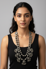 Load image into Gallery viewer, Long Necklace Silver Polish
