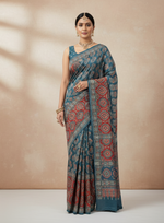 Load image into Gallery viewer, Block Print Ajrakh Modal Silk
