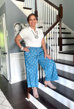 Load image into Gallery viewer, Rayon Culottes - Teal
