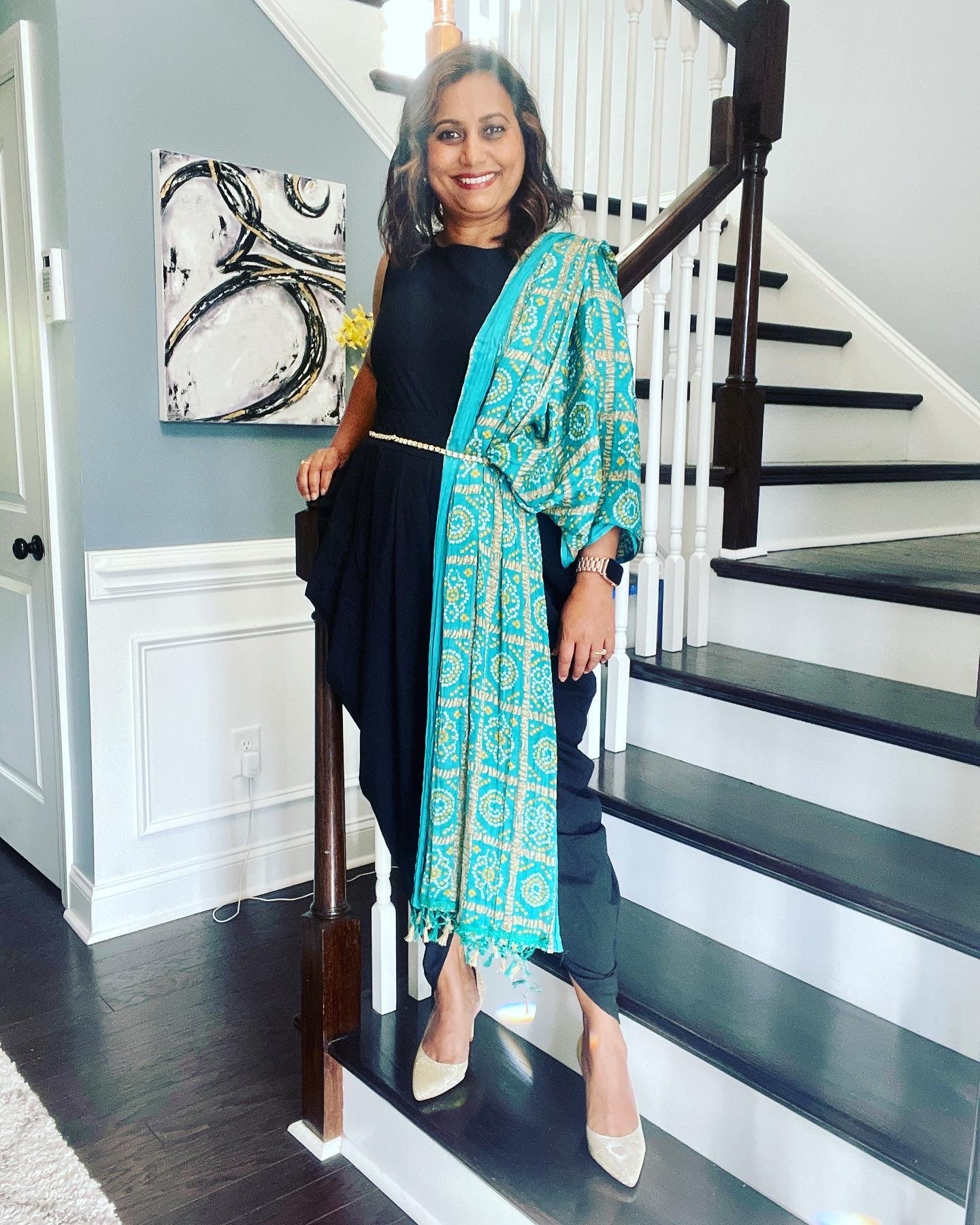 Dhoti Jumpsuit - Black