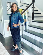 Load image into Gallery viewer, Dhoti Jumpsuit - Black
