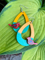 Load image into Gallery viewer, Handmade Birdie Earrings
