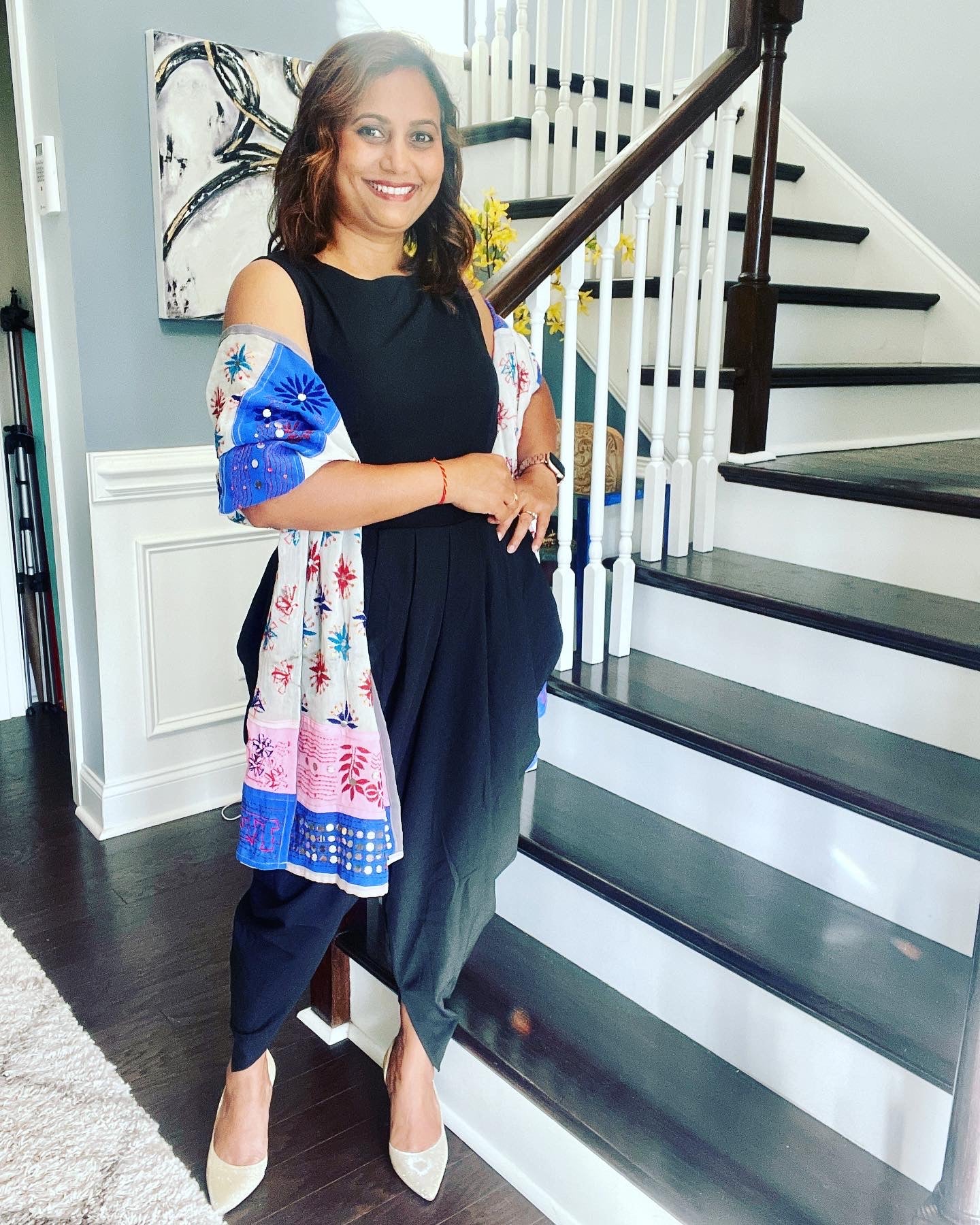 Dhoti Jumpsuit - Black