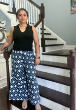 Load image into Gallery viewer, Cotton Palazzo - Navy

