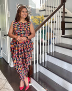 Load image into Gallery viewer, Dhoti Jumpsuit - Owl print
