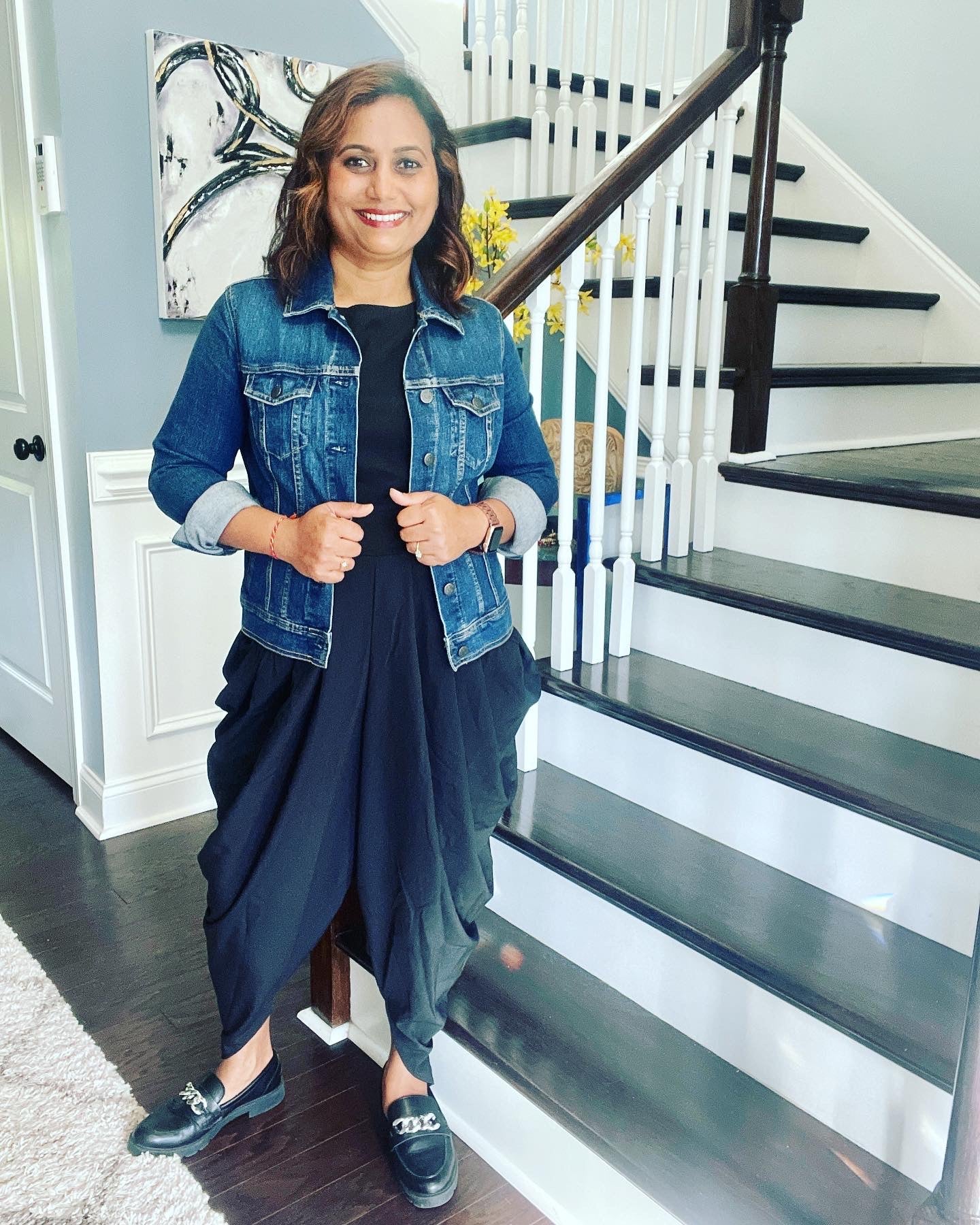 Dhoti Jumpsuit - Black