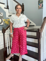 Load image into Gallery viewer, Cotton Palazzo - Red
