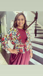 Load image into Gallery viewer, Dhoti Jumpsuit - Maroon
