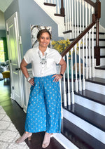 Load image into Gallery viewer, Rayon Culottes - Teal
