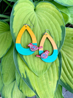 Load image into Gallery viewer, Handmade Birdie Earrings
