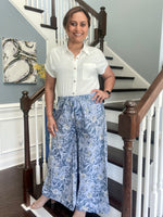 Load image into Gallery viewer, Cotton Palazzo - Grey
