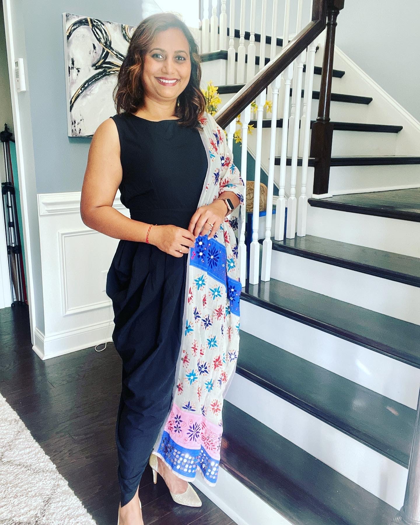 Dhoti Jumpsuit - Black