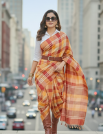 Load image into Gallery viewer, Linen by Linen Saree - Multicolor
