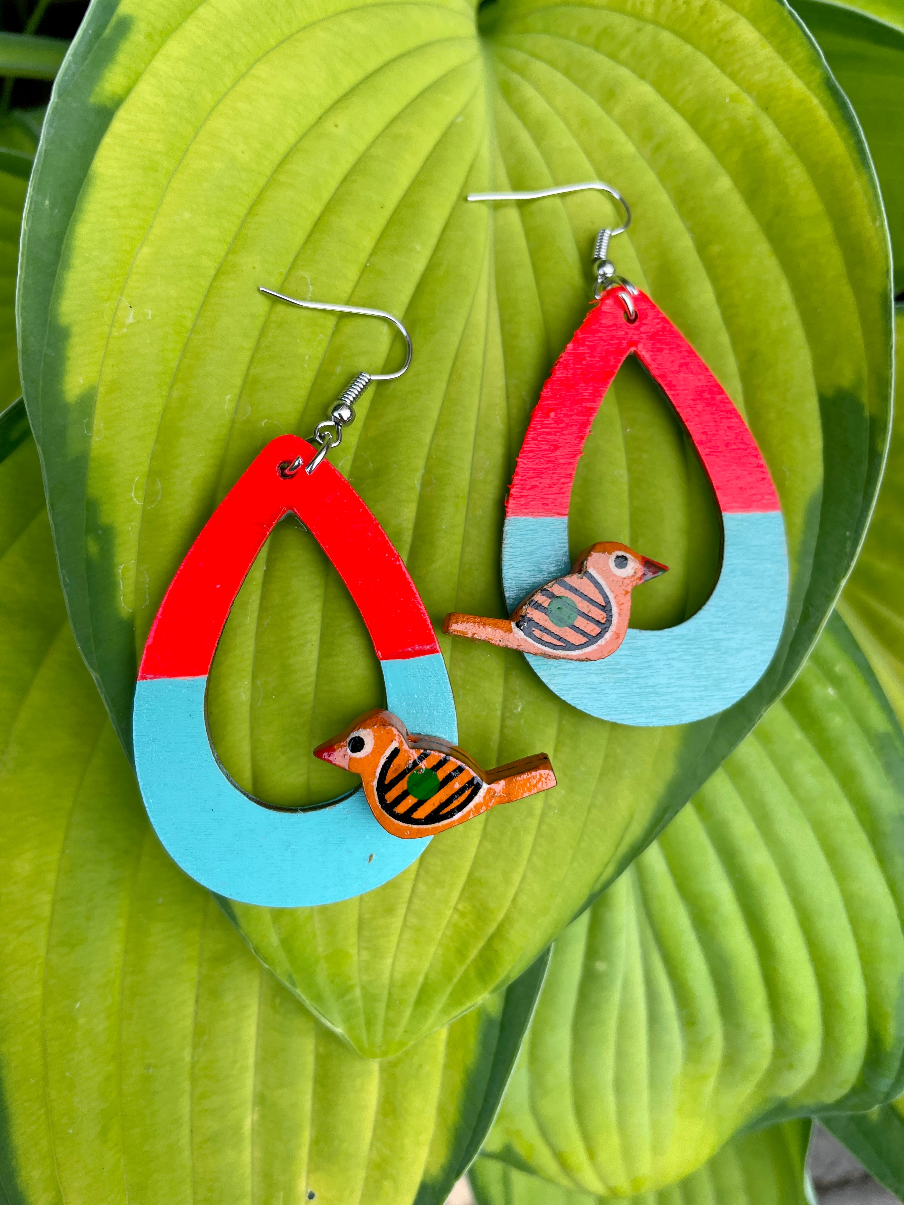 Handmade Birdie Earrings