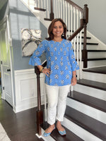 Load image into Gallery viewer, Cotton Tunic - Blue
