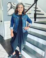 Load image into Gallery viewer, Dhoti Jumpsuit - Black
