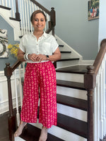 Load image into Gallery viewer, Cotton Palazzo - Red
