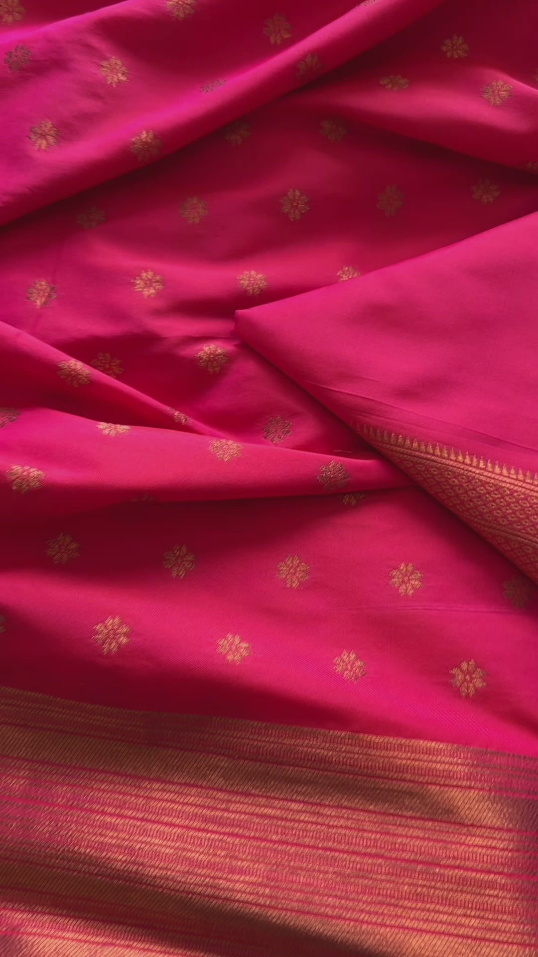 Designer Paithani Saree - Coral (Aboli)