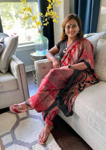 Load image into Gallery viewer, Block Print Ajrakh Modal Silk
