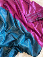 Load image into Gallery viewer, Tussor Geecha Silk Saree
