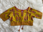 Load image into Gallery viewer, Cotton Printed Blouse - Yellow
