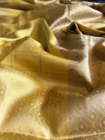 Load image into Gallery viewer, Silk Woven Gold &amp; Yellow Saree
