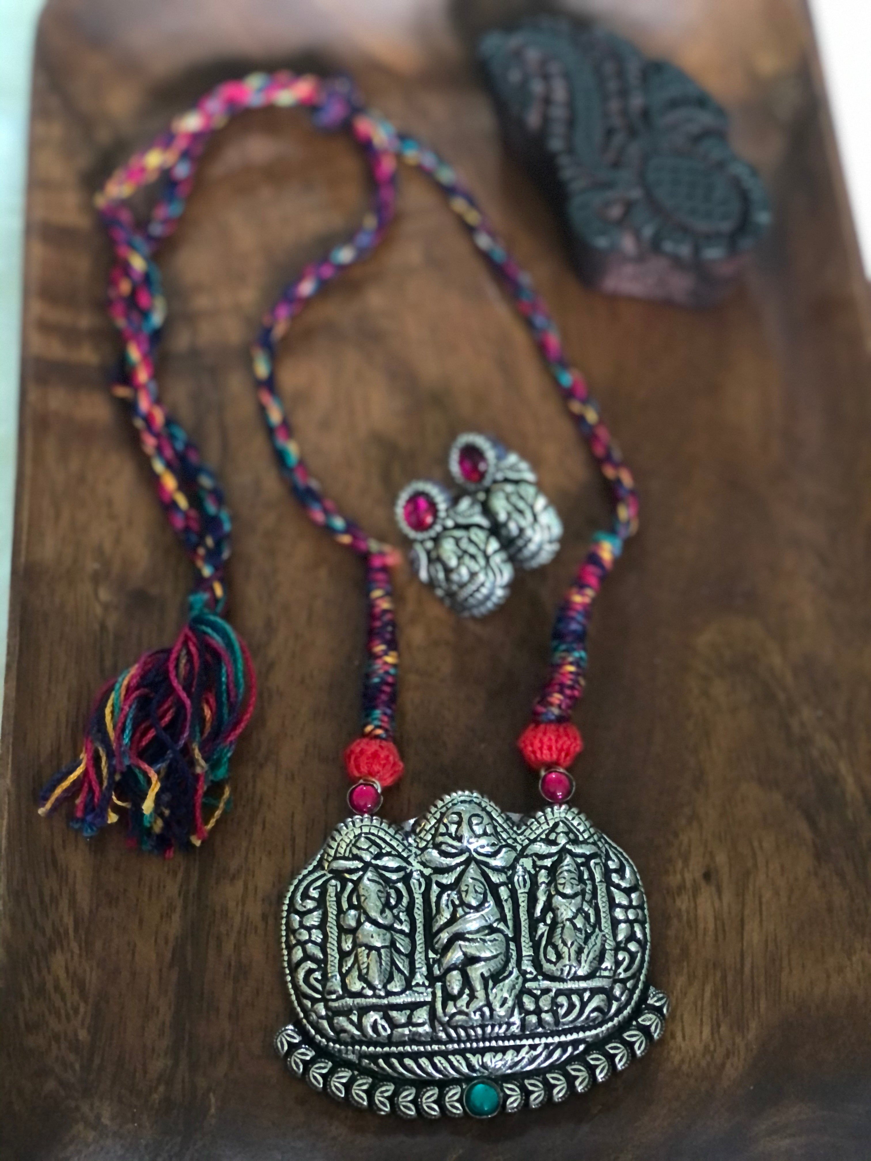 Temple Collection Necklace - Multicolor