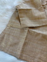 Load image into Gallery viewer, Silk Croptop Blouse - Gold
