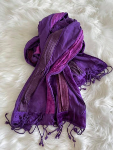 Silk Patchwork Stole