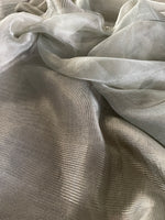 Load image into Gallery viewer, Silver Tissue Saree
