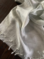 Load image into Gallery viewer, Silver Tissue Saree
