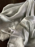 Load image into Gallery viewer, Silver Tissue Saree
