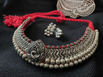 Load image into Gallery viewer, Vajrateek Necklace Silver Polish
