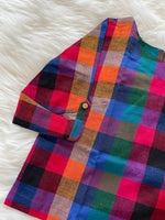 Load image into Gallery viewer, Croptop Cotton Shirt - Multicolored
