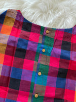 Load image into Gallery viewer, Croptop Cotton Shirt - Multicolored
