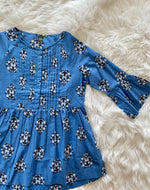 Load image into Gallery viewer, Cotton Tunic - Blue
