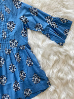 Load image into Gallery viewer, Cotton Tunic - Blue
